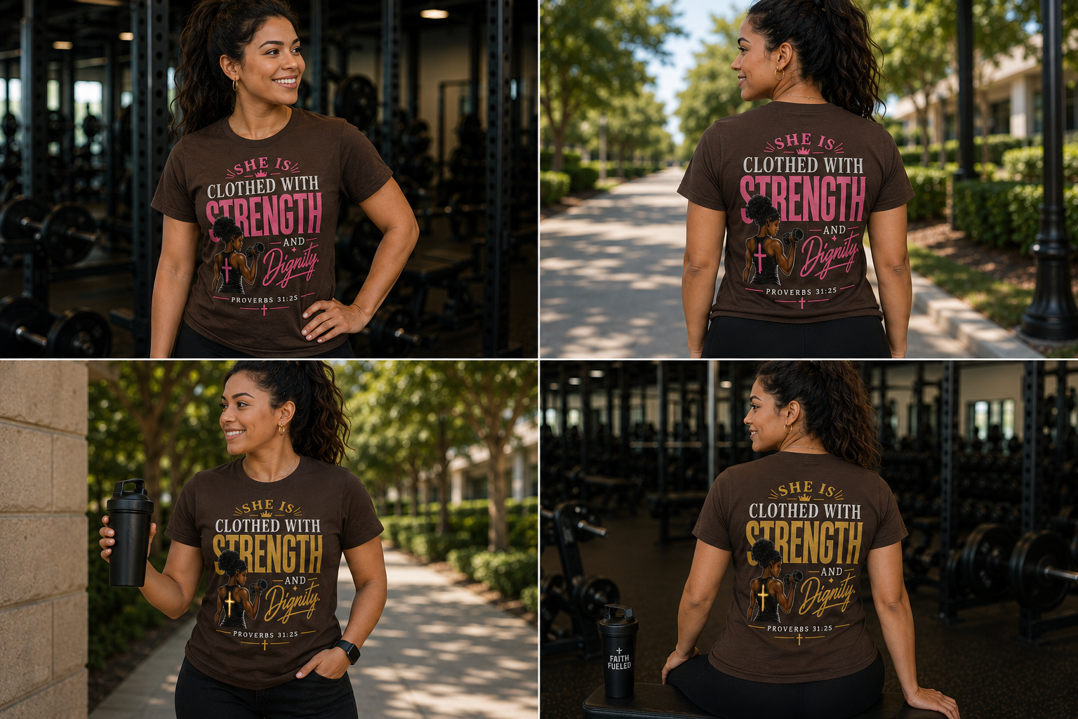 Strength & Dignity 	- Proverbs 31:25