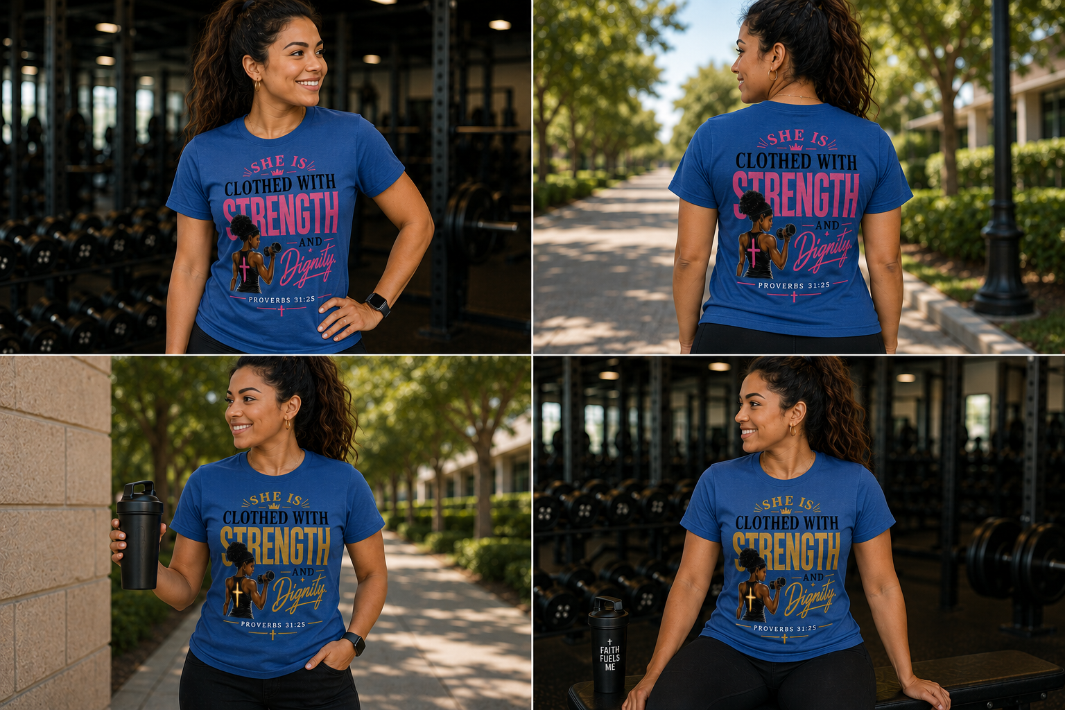 Strength & Dignity 	- Proverbs 31:25