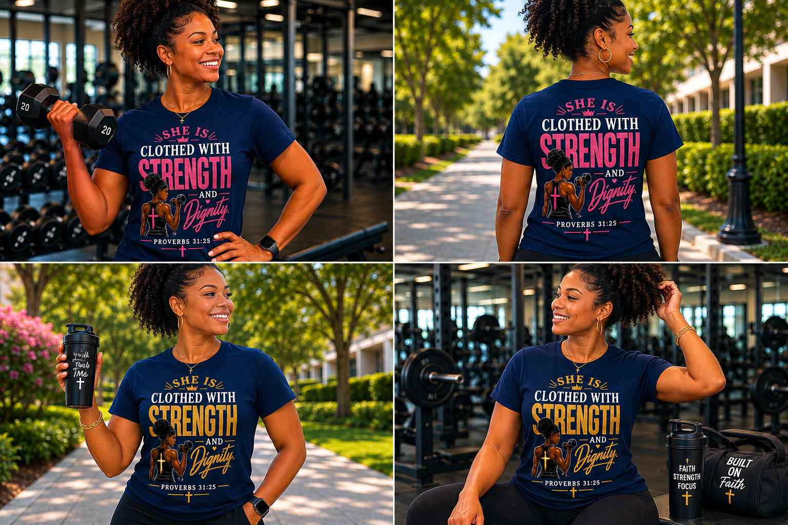 Strength & Dignity 	- Proverbs 31:25