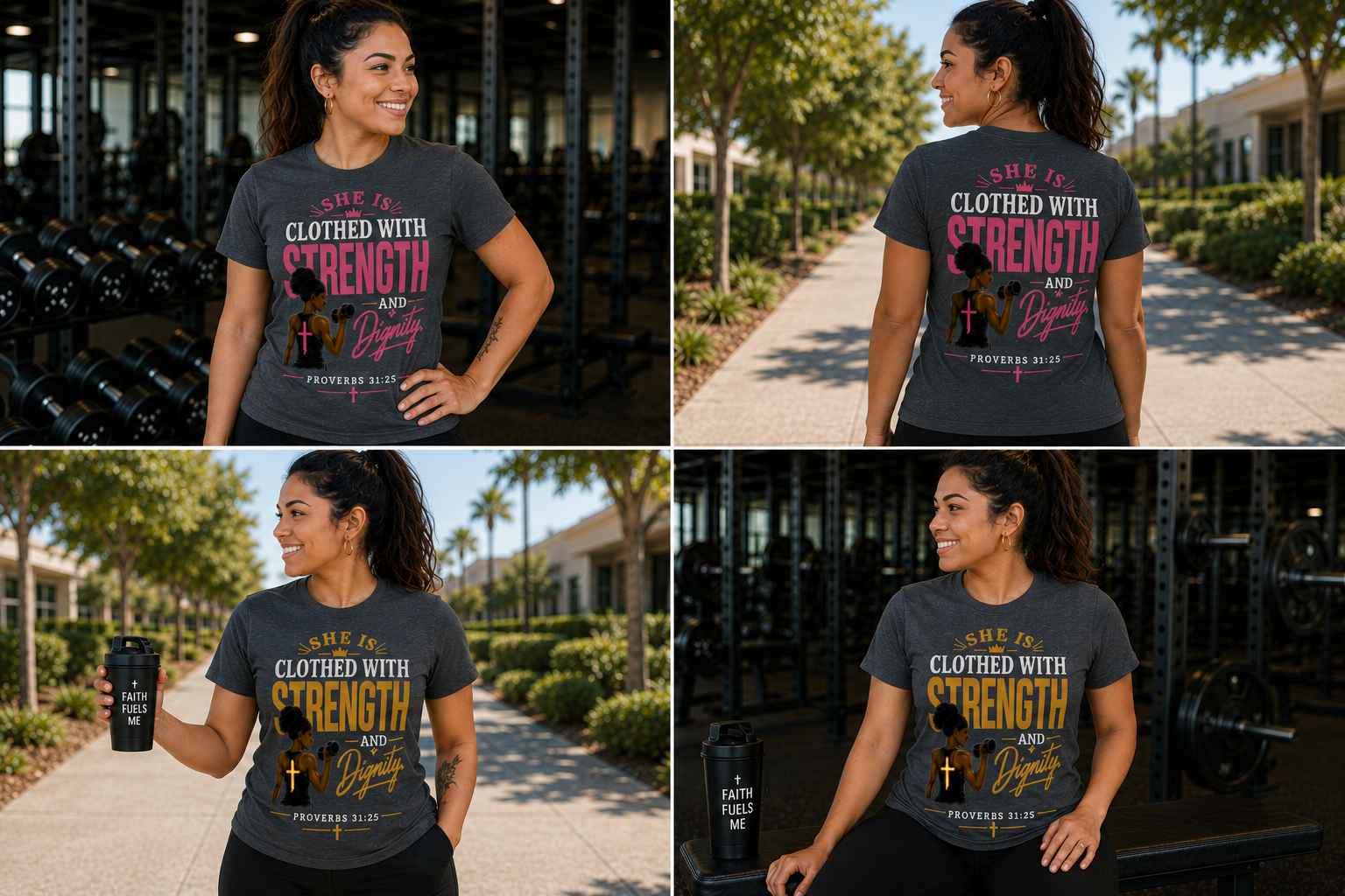 Strength & Dignity 	- Proverbs 31:25