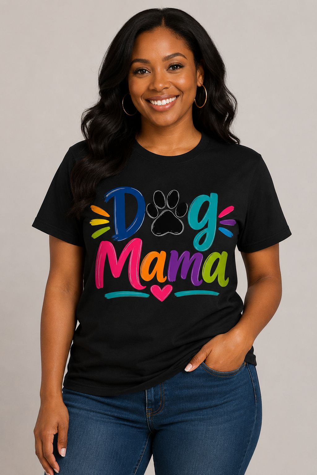 Dog Mama - Vibrant Colors