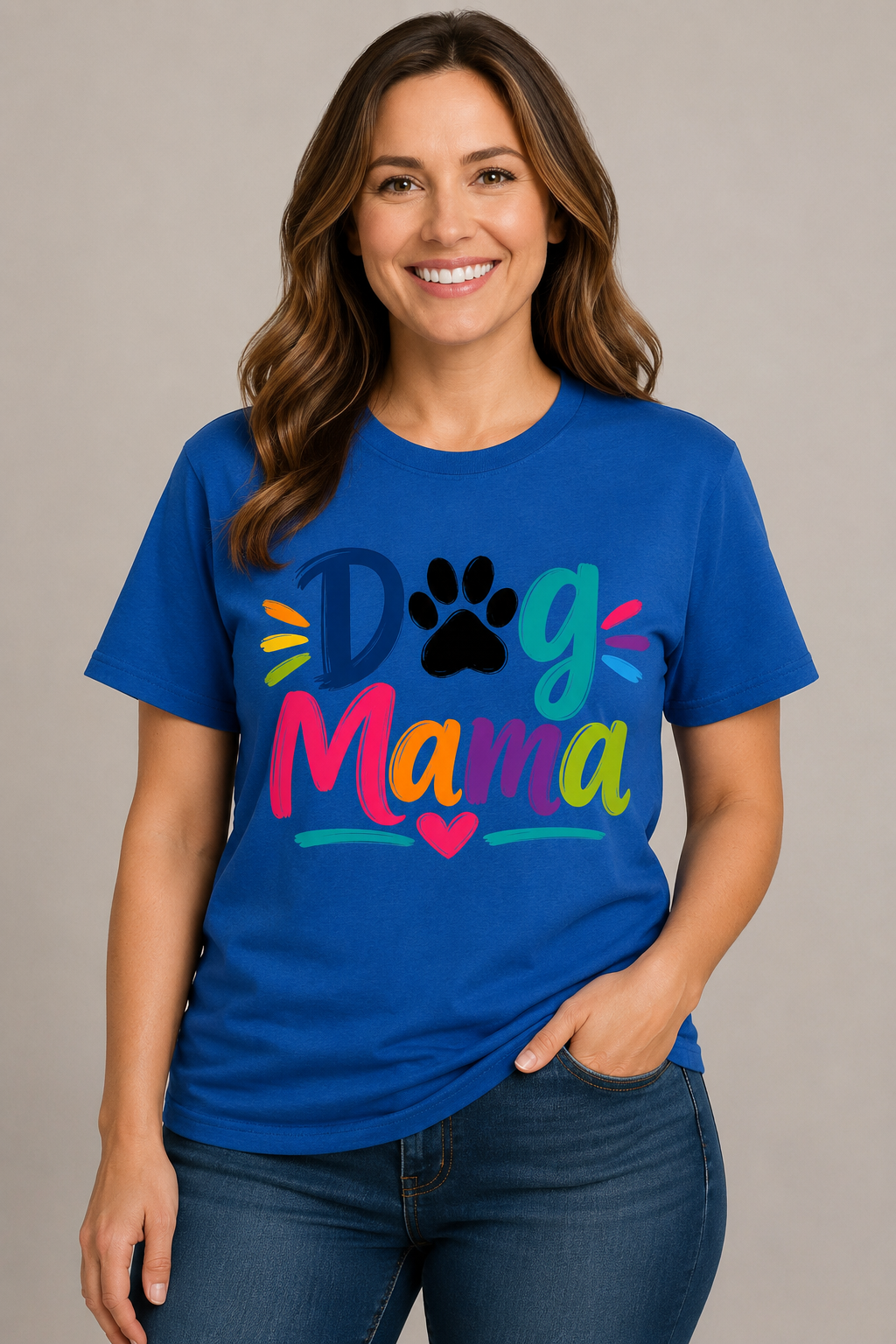Dog Mama - Vibrant Colors