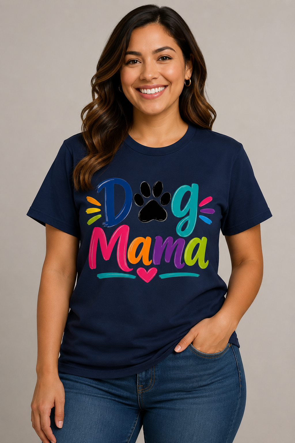 Dog Mama - Vibrant Colors